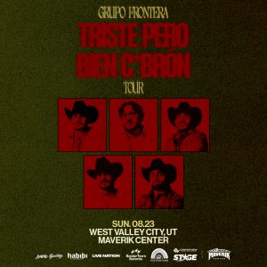 “Triste, pero bien C*brón” el tour de Grupo Frontera llega a Maverick Center de WVC
